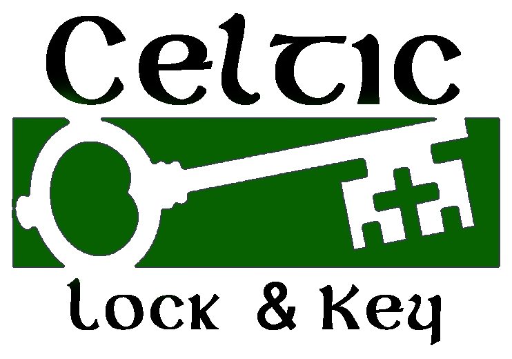 Celtic Lock and Key Logo